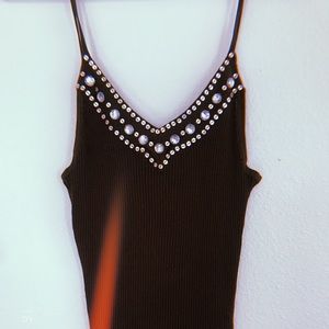 Vintage ribbed tank top
